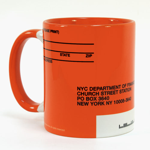 Taza de multa de estacionamiento