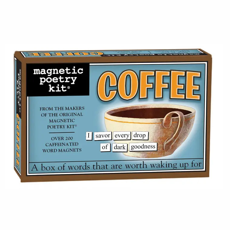 Coffee Poet Magnetic Poetry