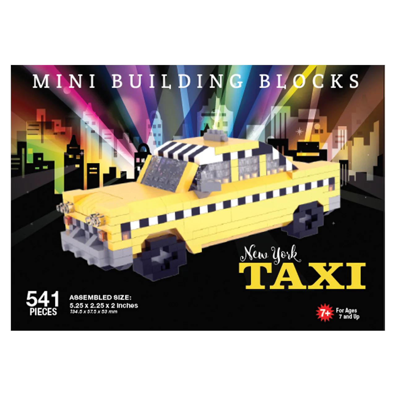 NY Taxi Cab Mini Blocks