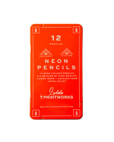 Neon Color Pencil Set