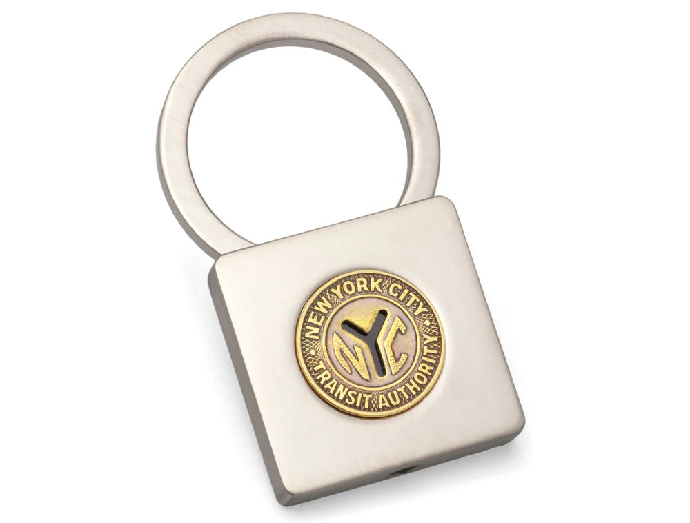 NY Token Lock Keyring – Museum of the City of New York NY Token Lock Keyring – Museum of the City of New York