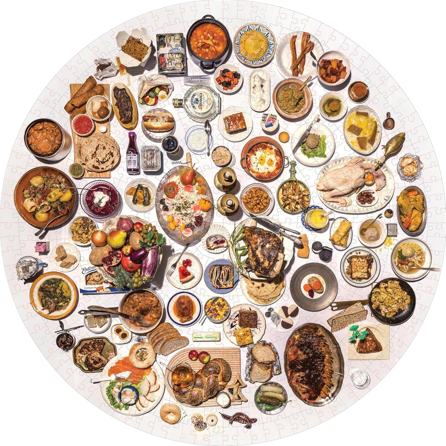 El rompecabezas de los 100 alimentos más judíos