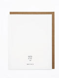 Card: Tying The Knot Pretzel