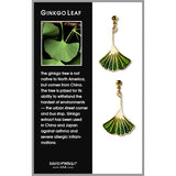 Earrings: Ginko