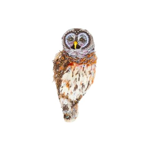 Hoot Owl Brooch