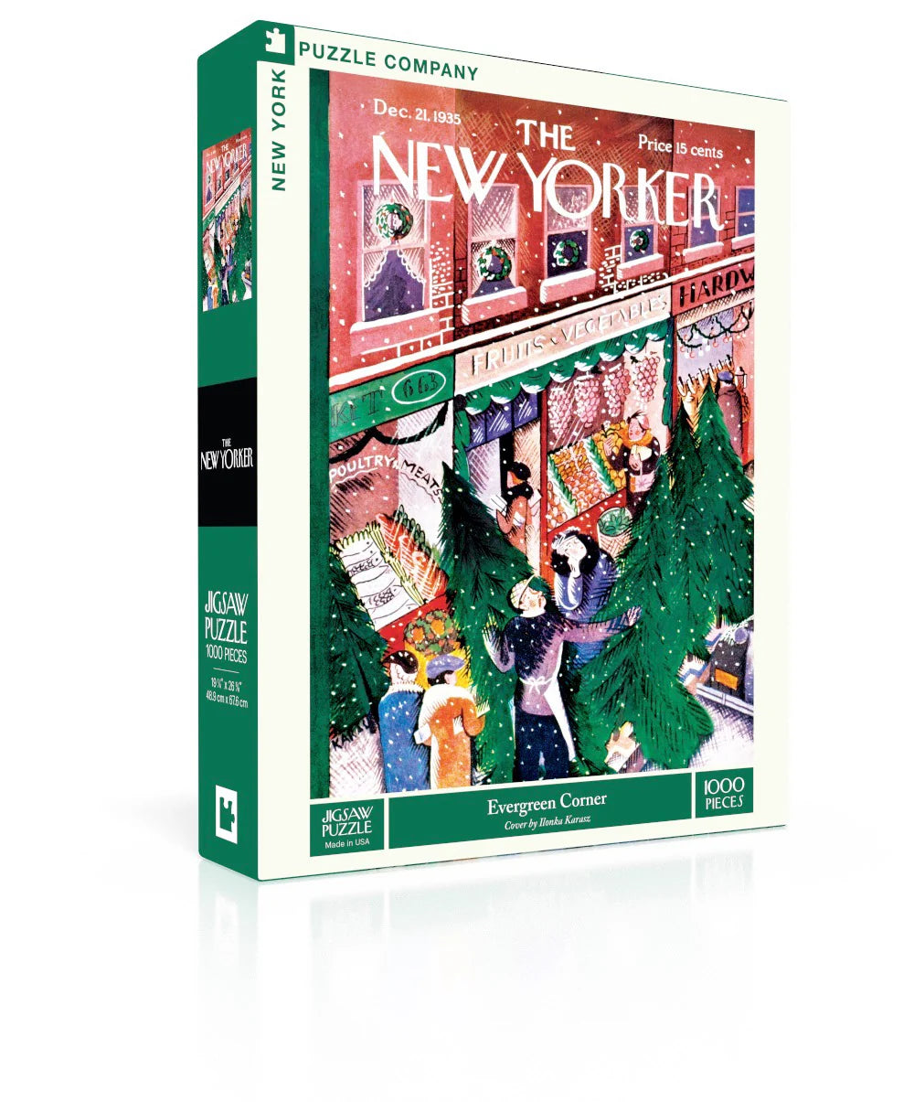 Rompecabezas de The New Yorker: Esquina siempreverde