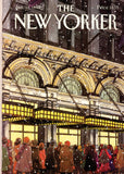 "Radio City Music Hall" New Yorker Cover Christmas Card Set
