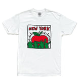 T-Shirt Keith Haring New York Apple