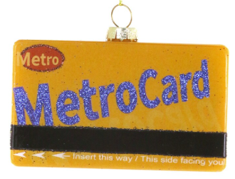 Ornament: Metro Card