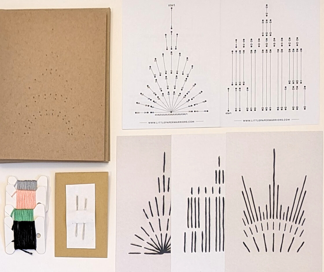 NYC DIY Stitched Greeting Card Kit
