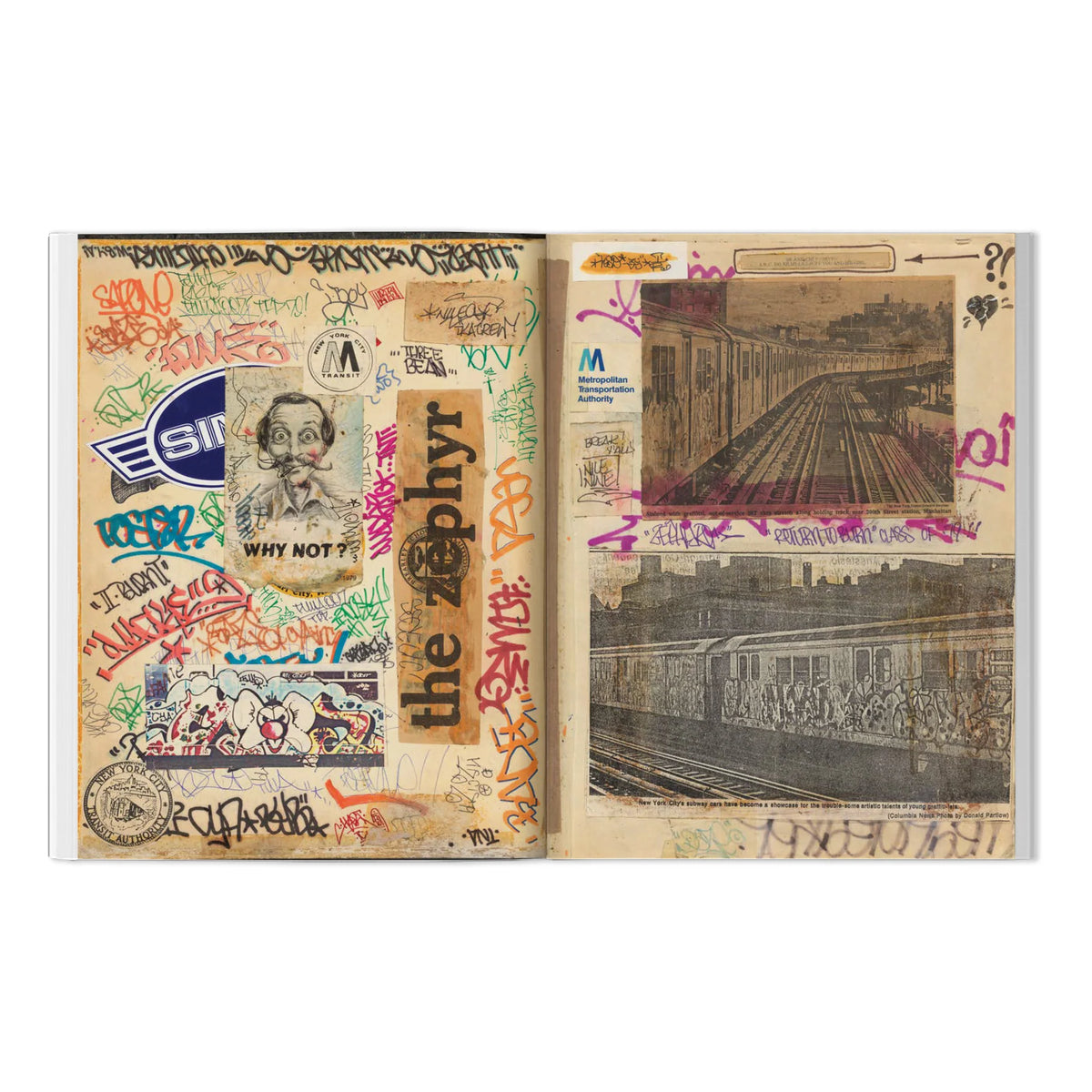 Graffiti Black Book/Scrap Book: 1978 & Beyond, Zephyr: First