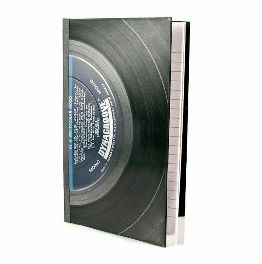 Libreta de disco reciclado