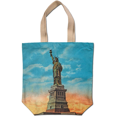 Statue of Liberty Canvas Tote Bag