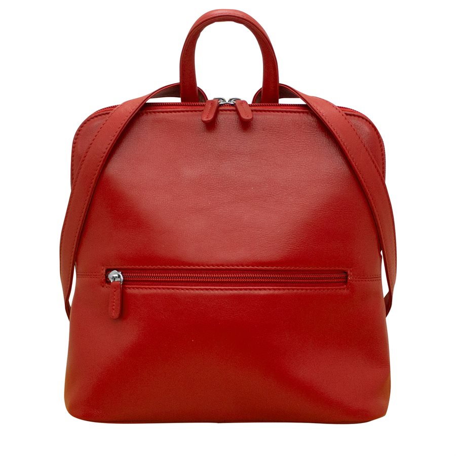 Mochila pequeña de cuero