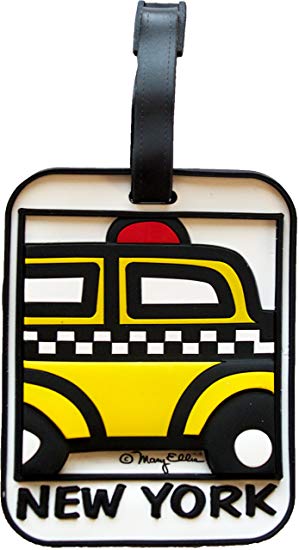 Luggage Tag: NYC Taxi