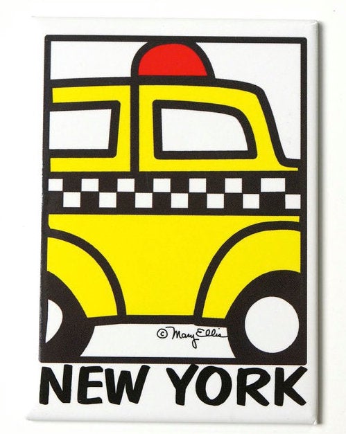 Imán: Taxi de Nueva York