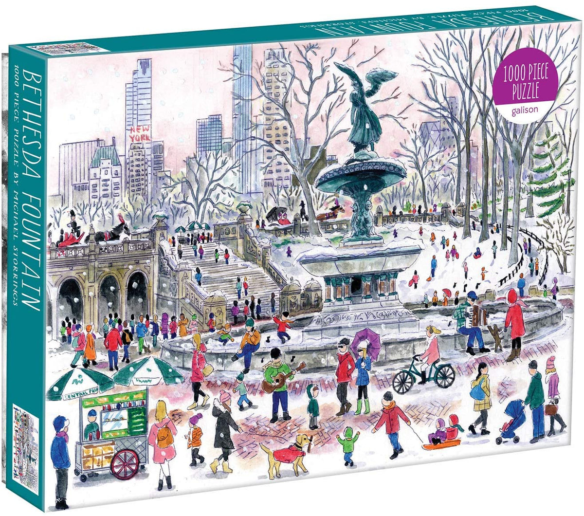 Michael Storrings Bethesda Fountain Rompecabezas de 1000 Piezas