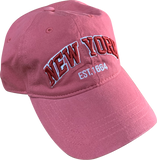 Embroidered New York Cap