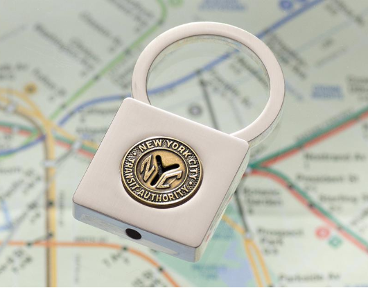 Token Lock Keychain – Museum of the City of New York
