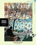 New Yorker Puzzle: Skating in Park