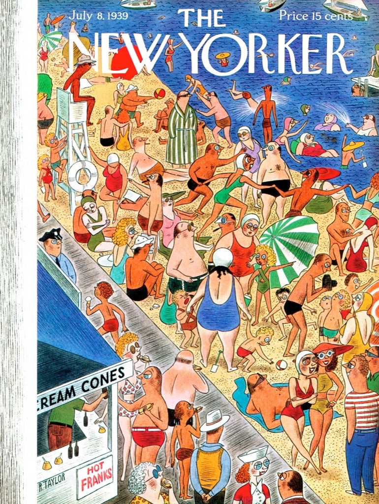 Beachgoing New Yorker Cover Art Puzzle – Museum of the City