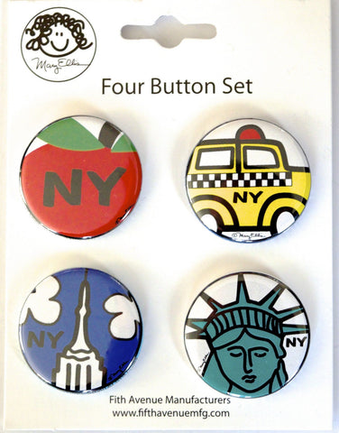 Button Set Iconic Images Set 1