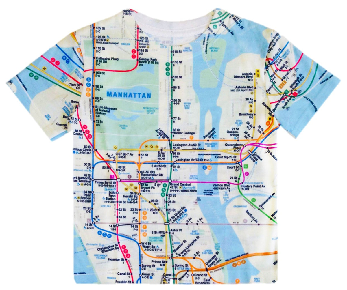 Subway V-Neck Sublimation Shirt