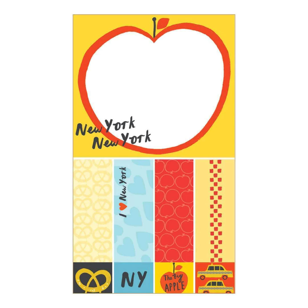 New York The Big Apple Mini Sticky Notes – Museum of the City of New York