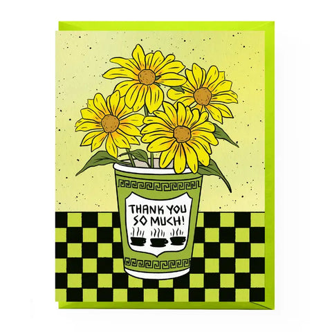 Card: Bodega Flowers Thank You