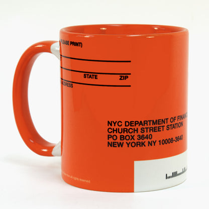 Taza de multa de estacionamiento