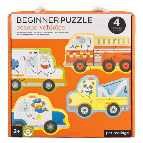 Beginner Puzzles: Rescue Vehicles
