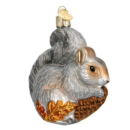 Ornament: Squirrel with Acorn