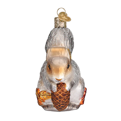 Ornament: Squirrel with Acorn