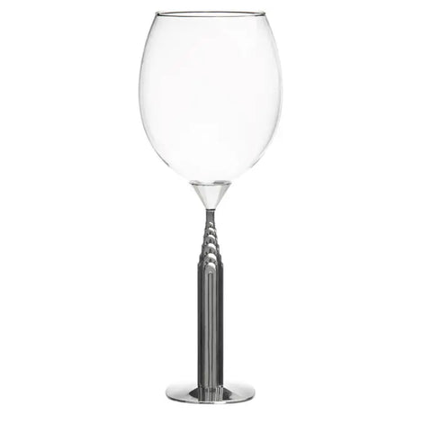 Iconic New York Wine Glass