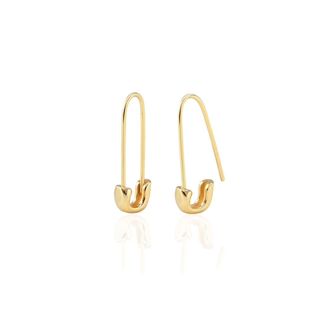 Pendientes: Aros de imperdible