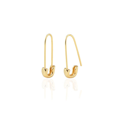 Pendientes: Aros de imperdible