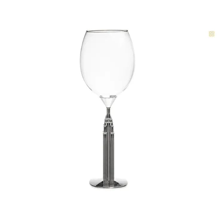 Iconic New York Wine Glass