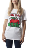 T-Shirt Keith Haring New York Apple