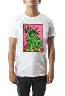 Keith Haring Statue of Liberty T-Shirt