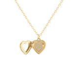 Necklace: Gold Heart Locket