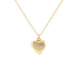 Necklace: Gold Heart Locket