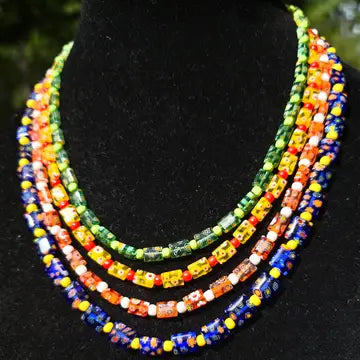 Necklace: 'Cactus Flower' Assorted