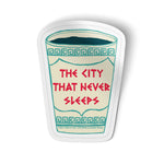 Sticker: Greek Coffee Cup