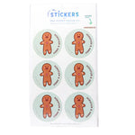 Gingerbread Scented Scratch and Sniff Stickers