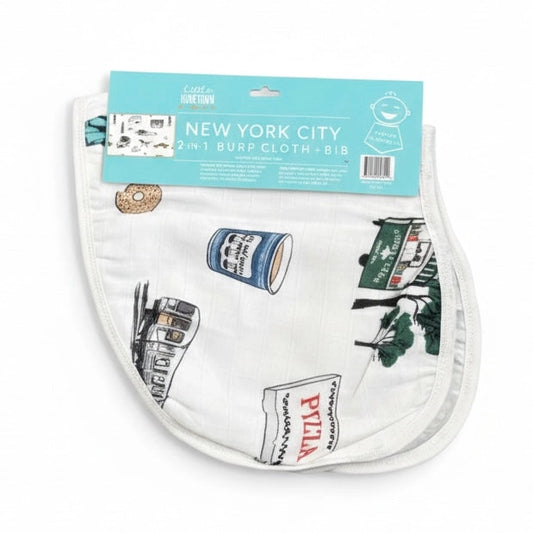 NYC 围嘴/口水巾组合