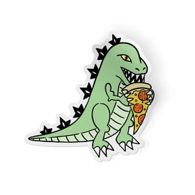 Etiqueta: Pegatina de pizza Kaiju NYC