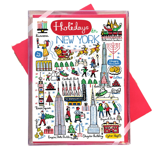 Tarjetas de felicitación en caja: Días festivos en la ciudad de Nueva York