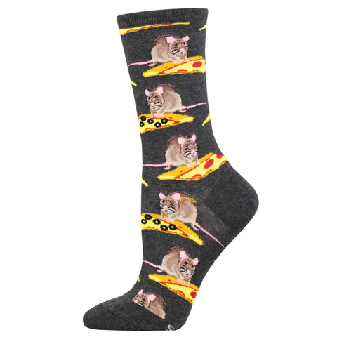 Pizza Rat Socks, Small
