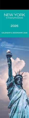 2026 Bookmark Calendar: New York City Photographs