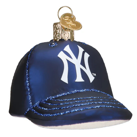 Ornament: New York Yankees Baseball Hat